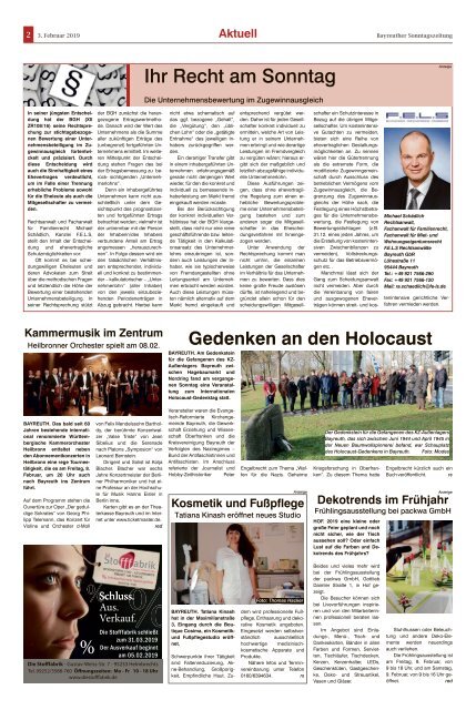 2019-02-03 Bayreuther Sonntagszeitung