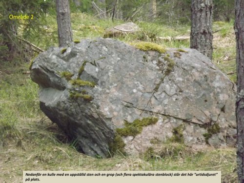 Stenspåren längs Tipptoppvägen  Sven-Inge Windahl 2018 