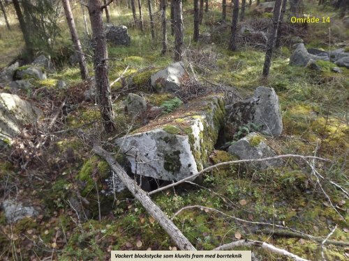 Stenspåren längs Tipptoppvägen  Sven-Inge Windahl 2018 