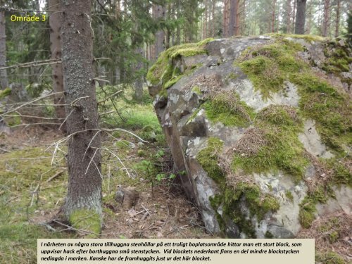 Stenspåren längs Tipptoppvägen  Sven-Inge Windahl 2018 