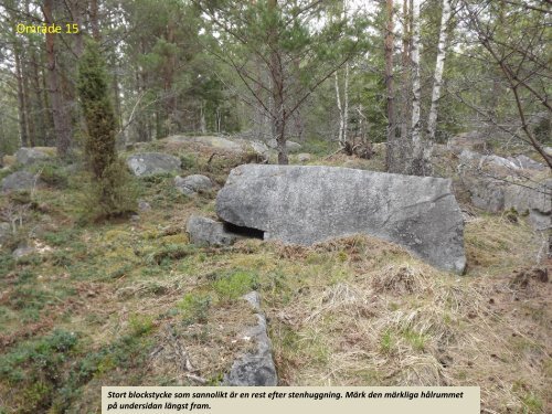 Stenspåren längs Tipptoppvägen  Sven-Inge Windahl 2018 