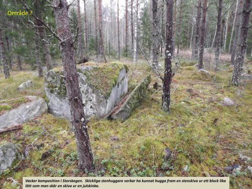 Stenspåren längs Tipptoppvägen  Sven-Inge Windahl 2018 