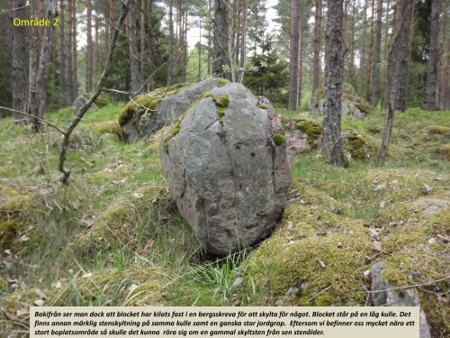 Stenspåren längs Tipptoppvägen  Sven-Inge Windahl 2018 