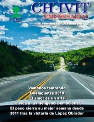 Revista Ch´ivit Empresarial enero 2019. 