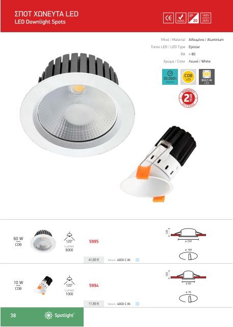 Spotlight LED & LIGHTING 2019