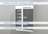 Produktinformation Ladestation + Monitorwerbung  02-2019