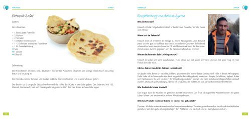 Faireint kochen - Das Andere Kochbuch