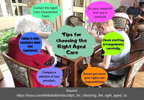 Tips for Choosing the Right Aged Care