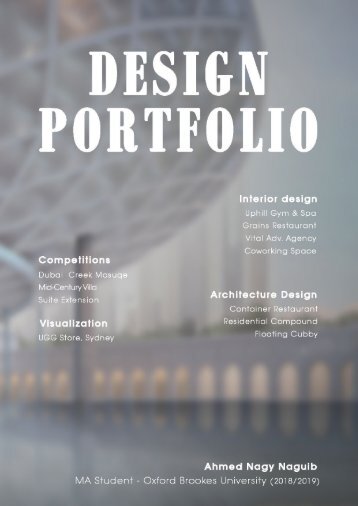 Ahmed Naguib Portfolio 2019