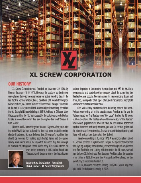 XL Article Brochure