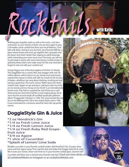 Static Live Magazine February 2019