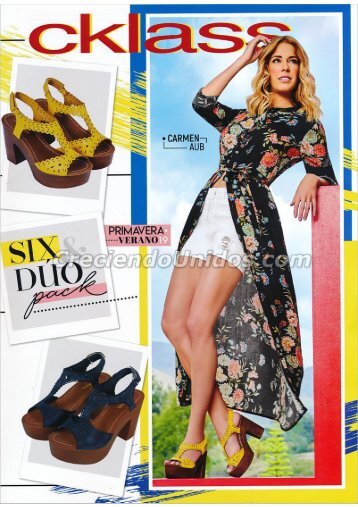 #676 Catalogo Cklass Six y Duo Pack Primavera Verano 2019 precios de mayoreo en USA