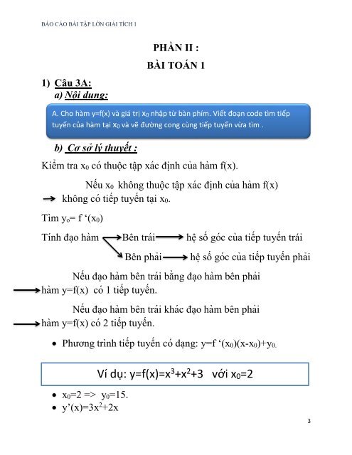 BÁO CÁO BÀI TẬP LỚN MÔN GIẢI TÍCH 1 (WRITING A MATLAB PROGRAM)