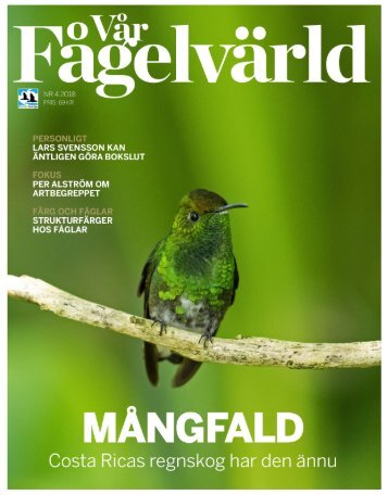 Vår Fågelvärld nr 4 - 2018