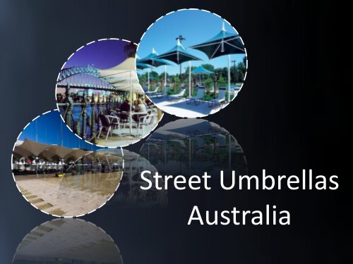 Architectural Umbrellas at Street Umbrellas Australia