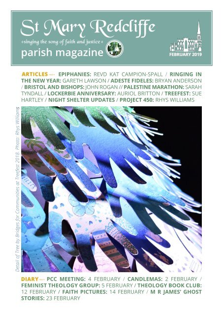 St Mary Redcliffe Church Parish Magazine, February 2019