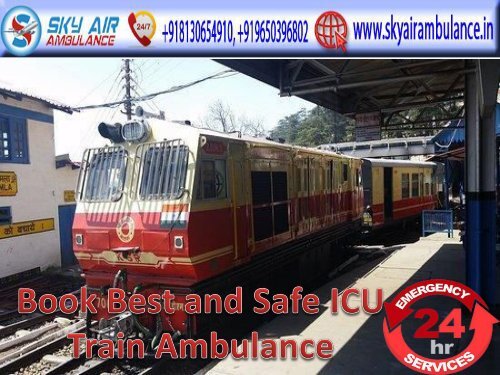 Get Sky ICU Train Ambulance from Delhi to Mumbai for Patient Transfer