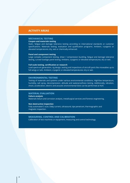 Structures testing and evaluation facilities catalog