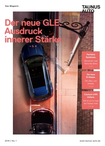 Taunus-Auto - Das Magazin. 01|2019