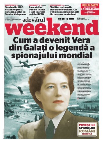 Adevarul Weekend, 31 august- 2 septembrie 2018