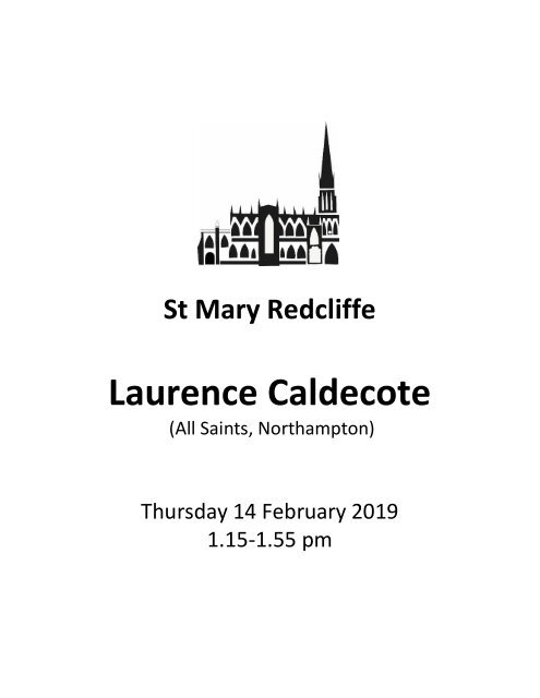 Lunchtime at Redcliffe - Laurence Caldecote - February 14 2019 