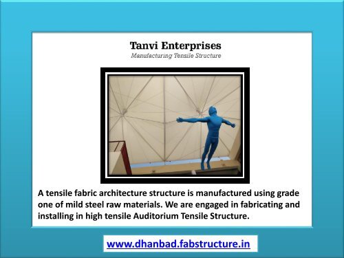 Tensile Structure In Dhanbad