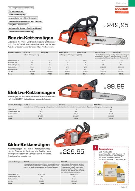 Eurobaustoff - Gartenpflege Gardena Wolf Makita Dolmar Einhell Dolmar Guede Kaercher Einhell Gardena