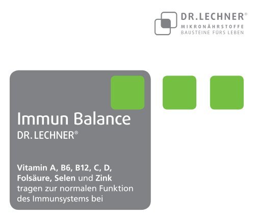 Immun Balance DR.LECHNER®