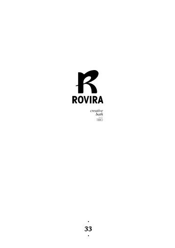 Rovira - Catálogo + Tarifa