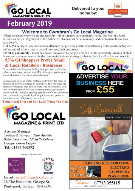 Cwmbran February 2019 online Edition