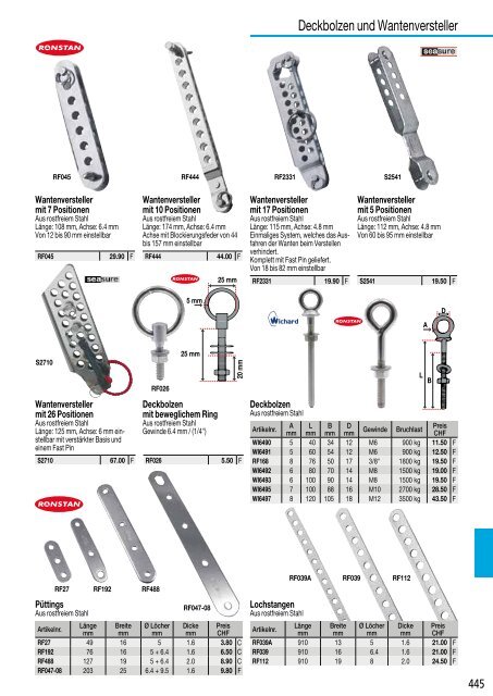 Katalog Bucher + Walt 2019 - DE