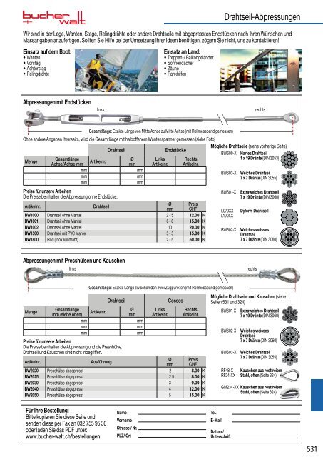 Katalog Bucher + Walt 2019 - DE