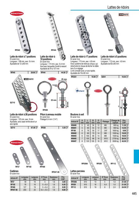 Catalogue Bucher + Walt 2019 - FR