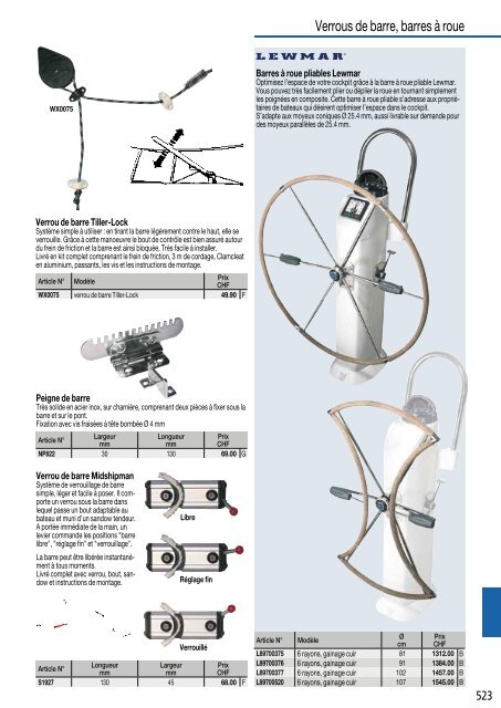 Catalogue Bucher + Walt 2019 - FR