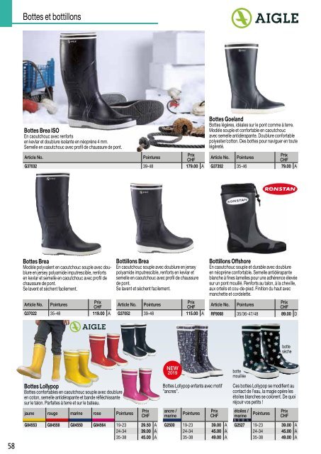 Catalogue Bucher + Walt 2019 - FR