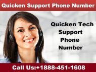 +1888-451-1608 Quicken Support Phone Number