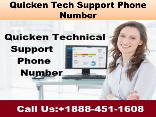 +1888-451-1608 Quicken Support Phone Number