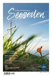 Seeseiten – das Magazin für die Region Tegernsee, Nr. 52, Ausgabe Frühling 2018