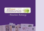 Forever Memories - Memoriam  Stationary