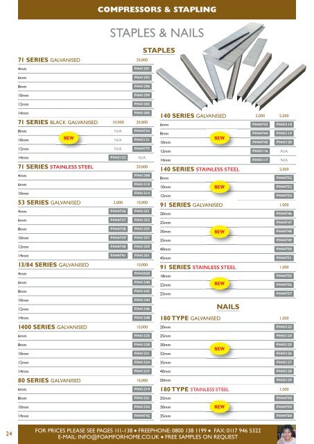 Foam For Home Trade Brochure 2019