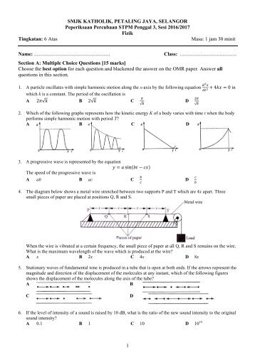 Trial STPM 3 - Physics (Katholik) (1)