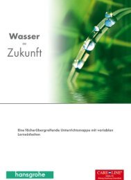 Unterrichtsmappe Wasser = Zukunft - unterrichtsmappen.care ...