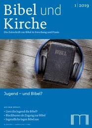 Bibel und Kirche 19_1_Jugend und Bibel