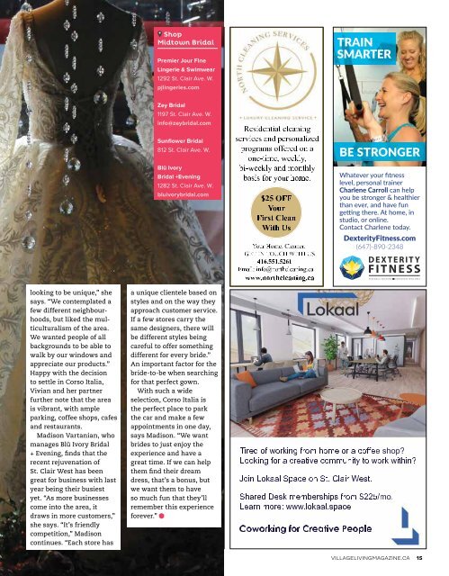 Village Living Magazine - MIDTOWN - February 2019