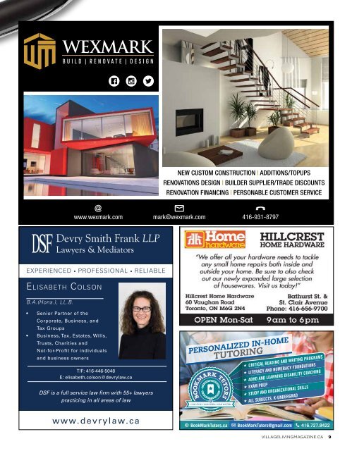 Village Living Magazine - MIDTOWN - February 2019