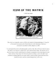 ICONS OF THE MATRIX by Max Dashu