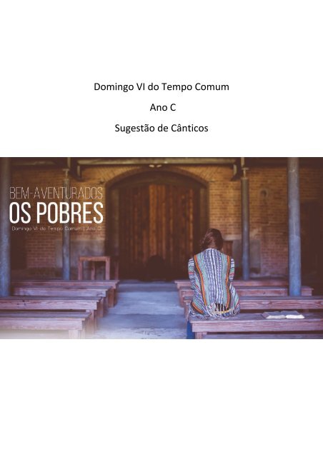 Domingo VI do Tempo Comum - Ano C