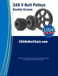 2AK-Series Double Groove V-Belt Pulleys Catalog
