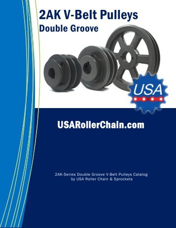 2AK-Series Double Groove V-Belt Pulleys Catalog