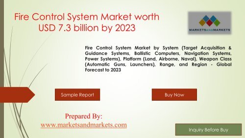 Fire Control System Market | fire control systems of charlotte